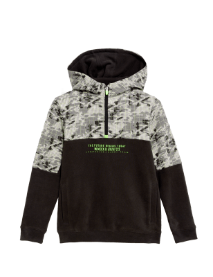

Boys M&S Collection Cotton Rich Camouflage Hoodie (6-16 Yrs) - Multi, Multi