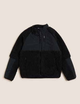 Black Borg Zip Jacket