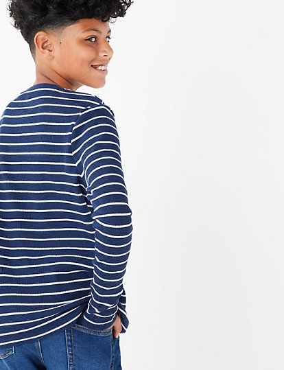 Cotton Ribbed Top (3-16 Years)