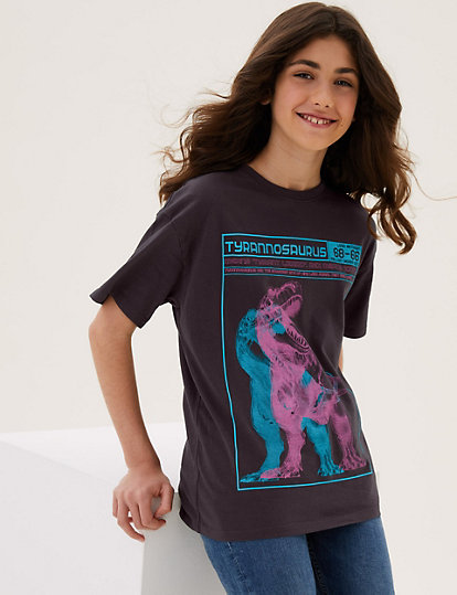 Pure Cotton NHM™ Tyrannosaurus T-Shirt