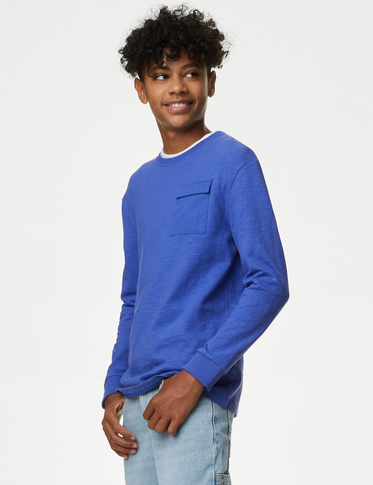 Pure Cotton Textured Top (6-16 Yrs)