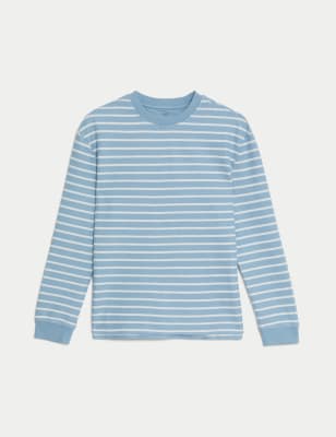 Cotton Rich Striped Top (6-16 Yrs)