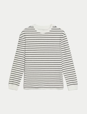 Cotton Rich Striped Top (6-16 Yrs)