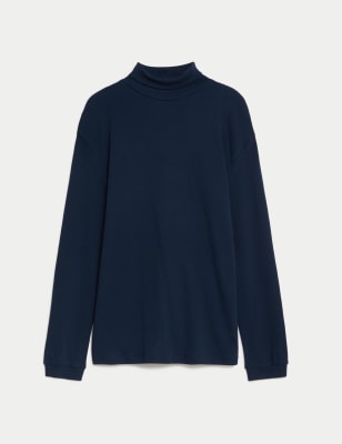 

Boys M&S Collection Pure Cotton Top (6-16 Yrs) - Navy, Navy