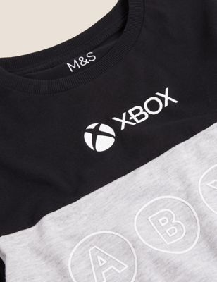 

Boys M&S Collection Pure Cotton Xbox™ Logo T-Shirt (6-16 Yrs) - Grey, Grey