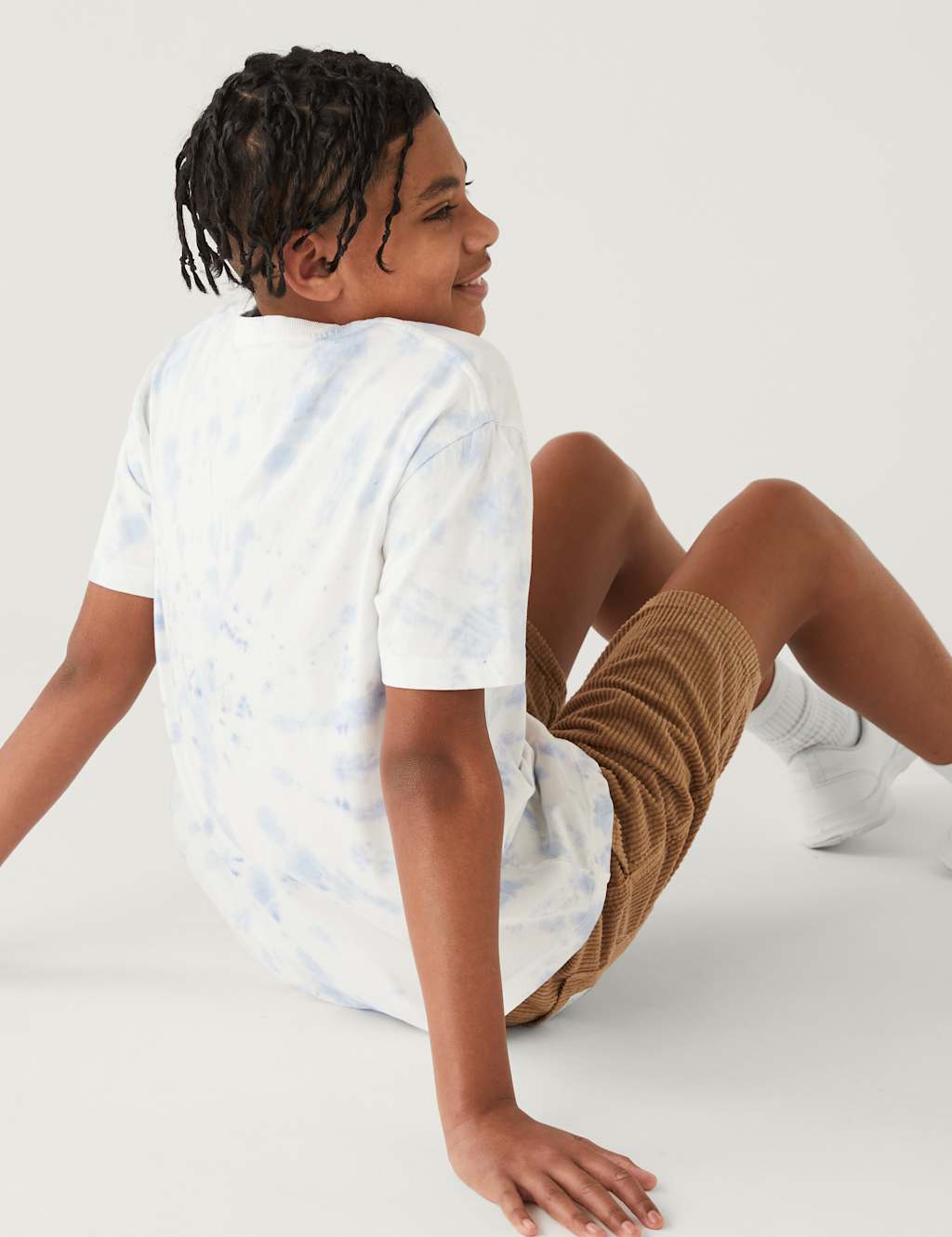 Pure Cotton Tie Dye Anime T-Shirt (6-16 Yrs) image 3