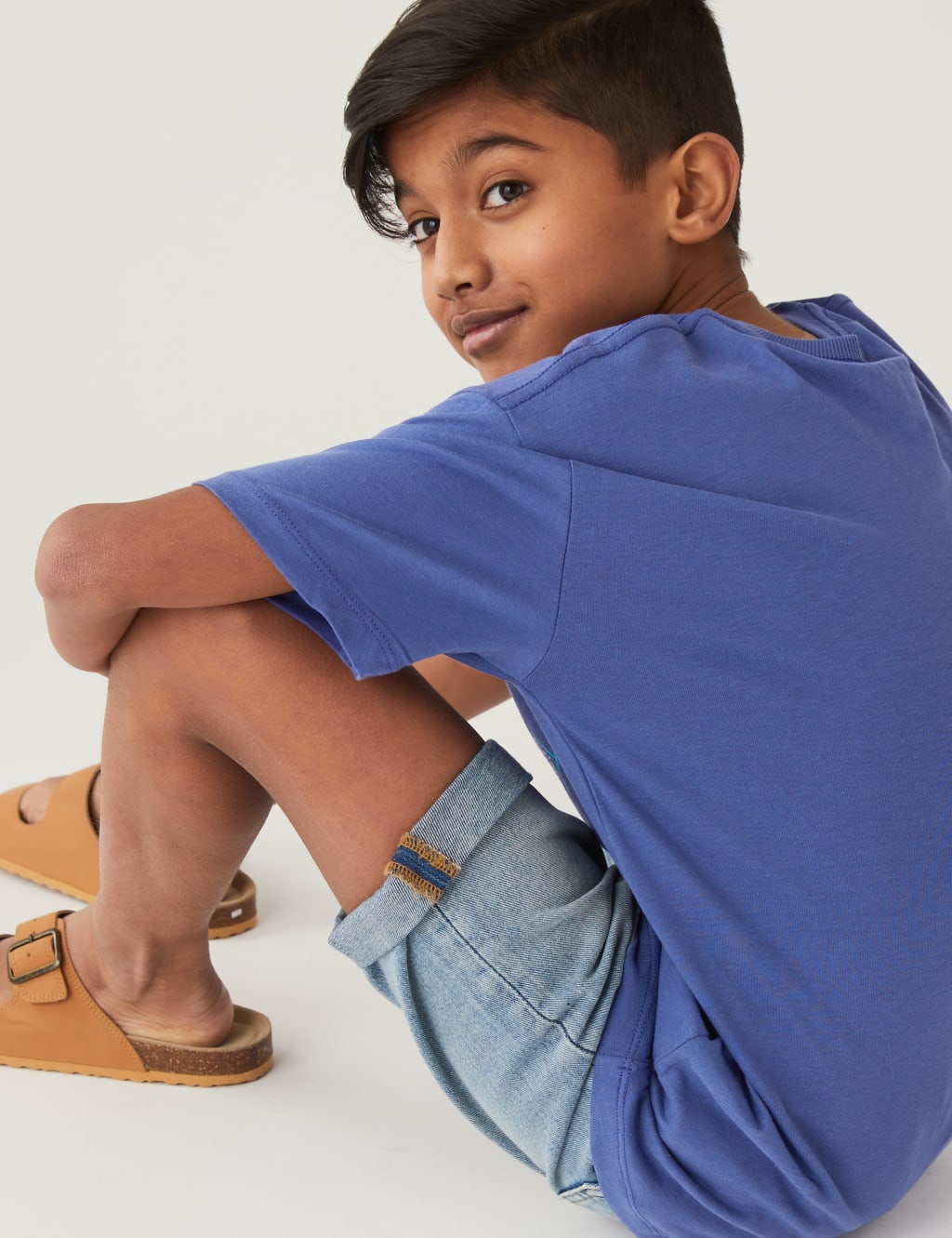 Pure Cotton Paisley Skull T-Shirt (6-16 Yrs) image 3