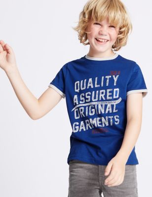 Boys T-Shirts - Long Sleeve Tops & Polo Shirts for Boys | M&S