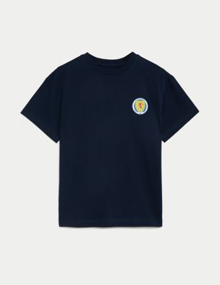 

Boys M&S Collection Pure Cotton Scotland T-Shirt (6-16 Yrs) - Dark Navy, Dark Navy
