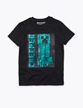 Minecraft™ Sequin T-Shirt (6-16 Yrs)