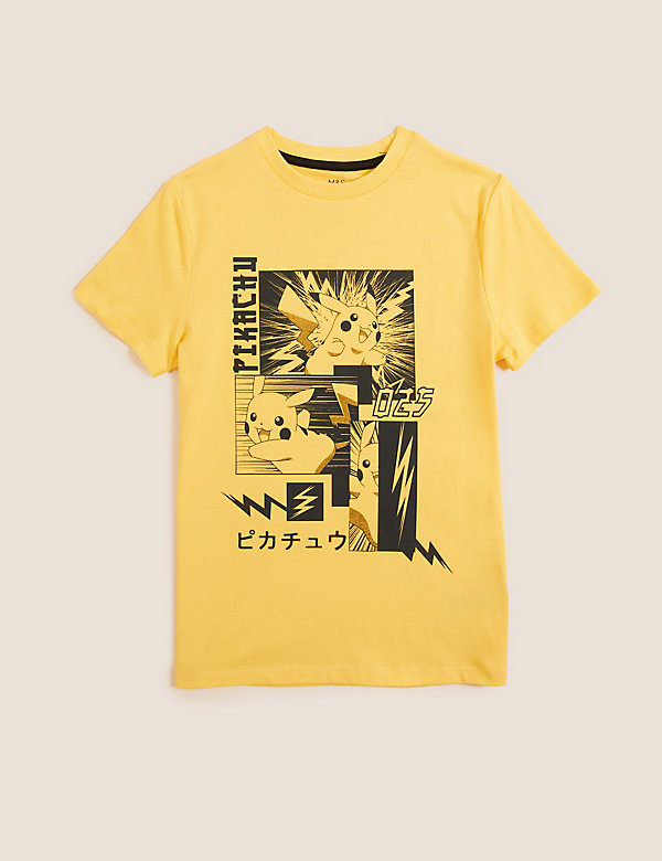 Pure Cotton Pokemon™ T-Shirt (6-16 Yrs) - FI