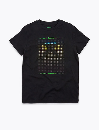Cotton Xbox™ Print T-Shirt (6-16 Yrs)