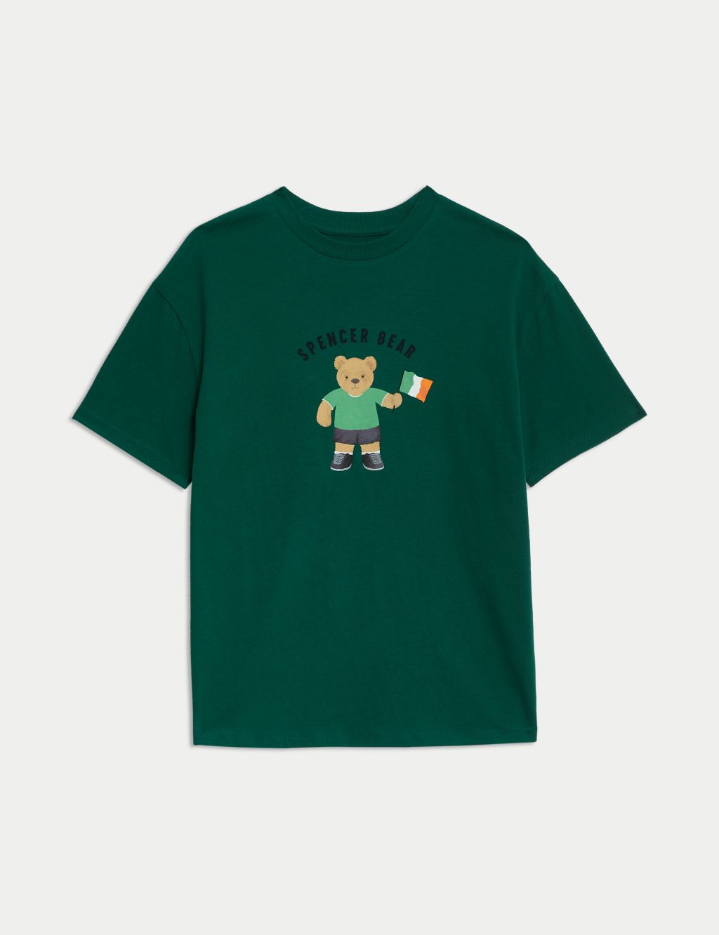 Pure Cotton Spencer Bear™ Ireland T-Shirt (6-16 Yrs)