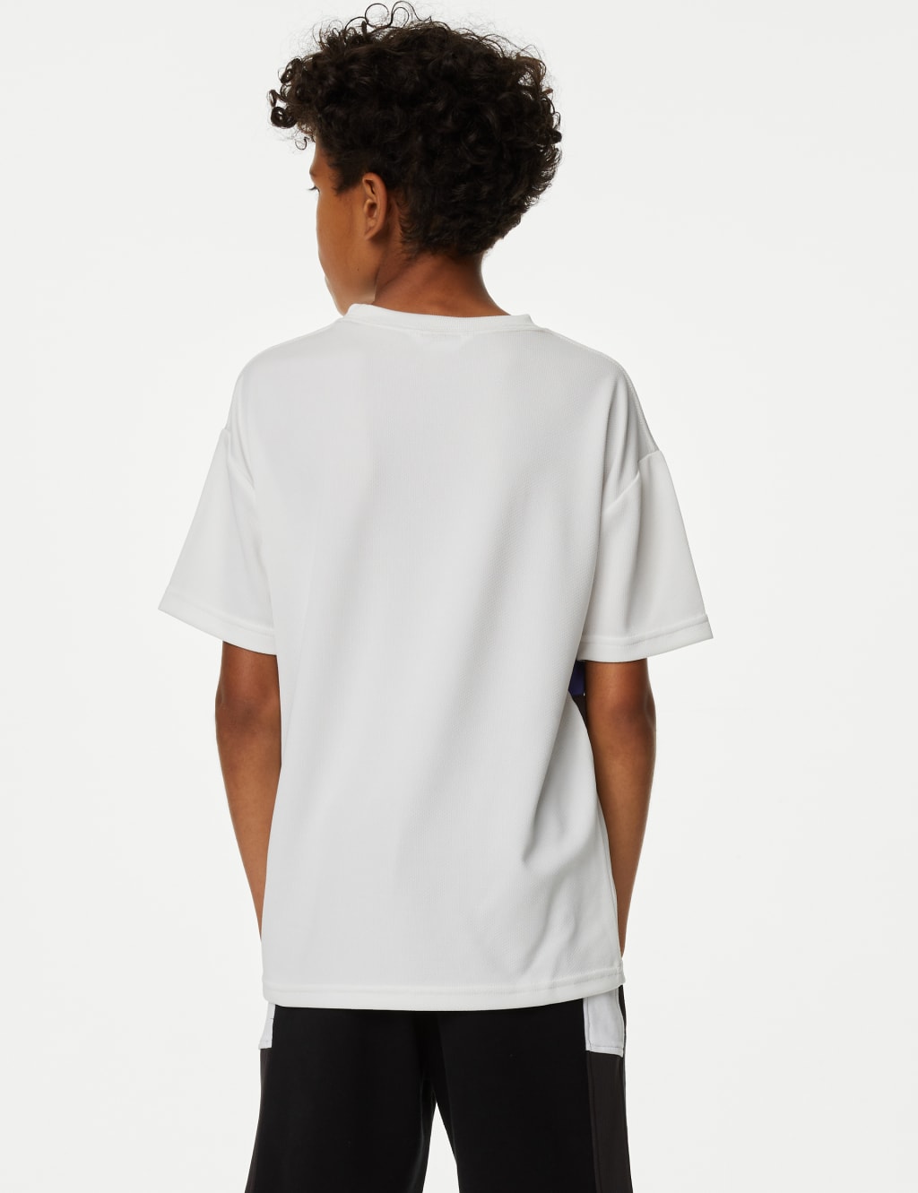 Striped Mesh T-Shirt (6-16 Yrs) image 4