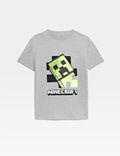 Katoenrijk Minecraft™-T-shirt met lovertjes (6-16 jaar)