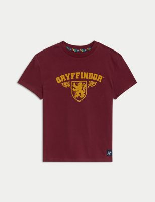 T-Shirt aus reiner Baumwolle mit Harry Potter™-Motiv (6–16 J.) - AT
