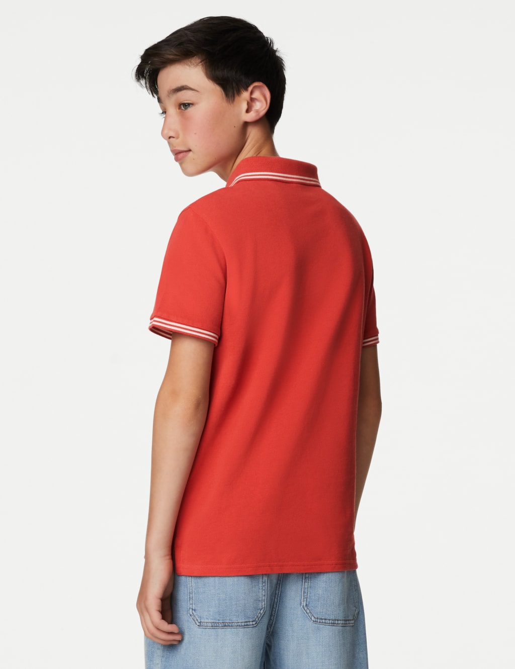 Pure Cotton Polo Shirt (6-16 Yrs) image 3