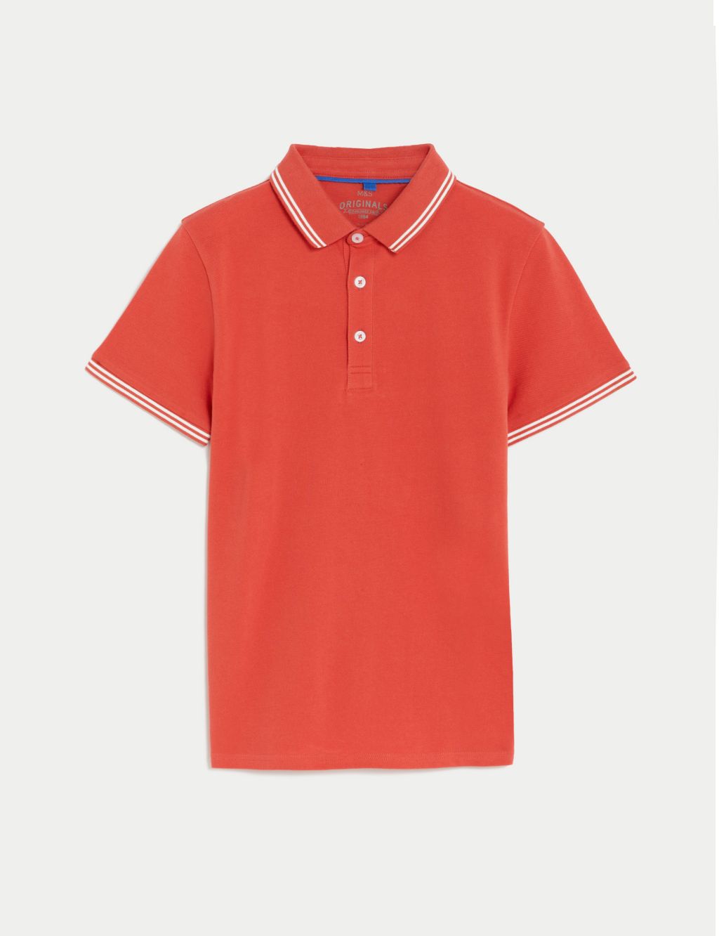 Pure Cotton Polo Shirt (6-16 Yrs) image 2