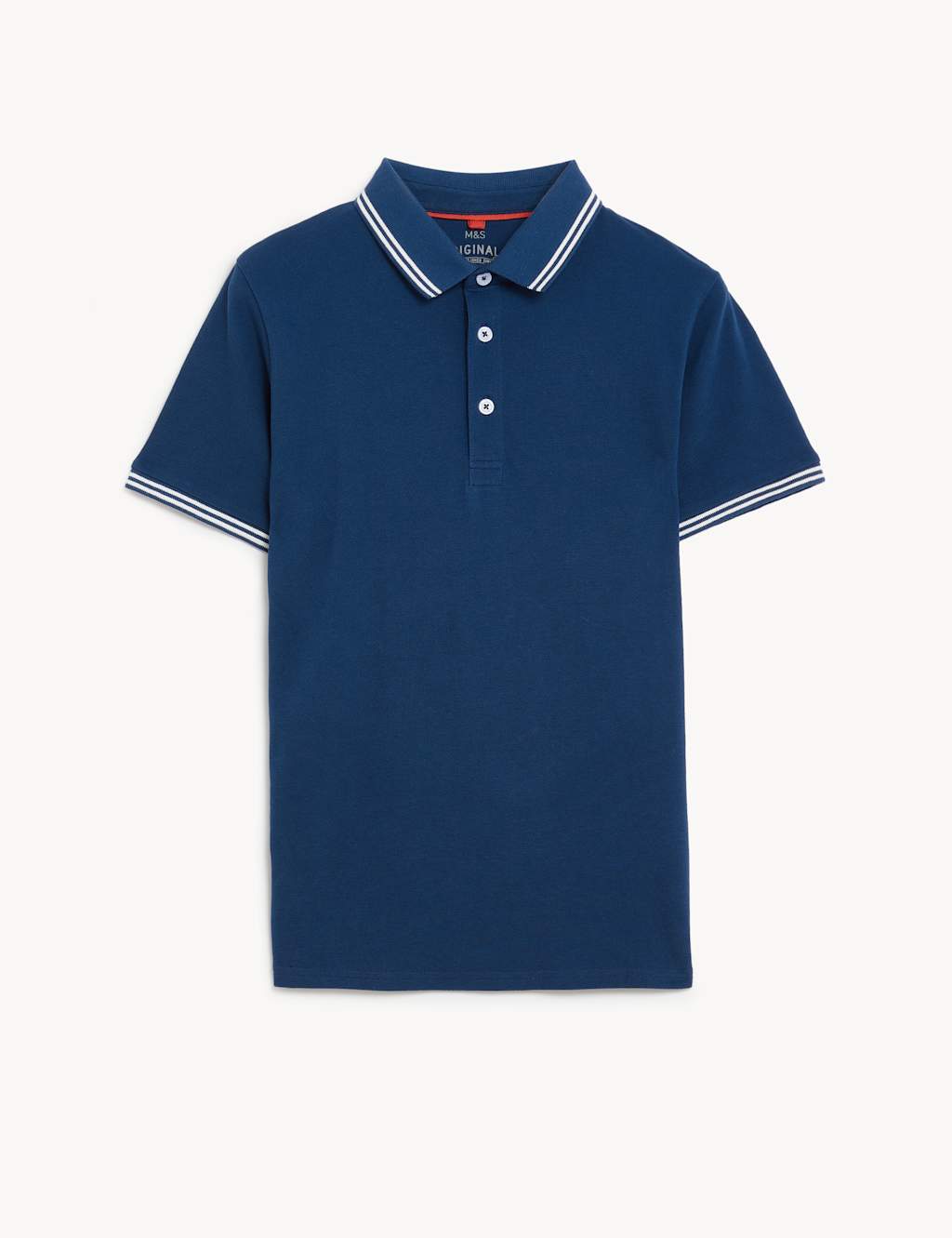 Pure Cotton Polo Shirt (6-16 Yrs)