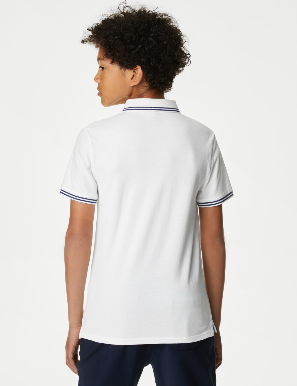 Pure Cotton Polo Shirt (6-16 Yrs) image 3