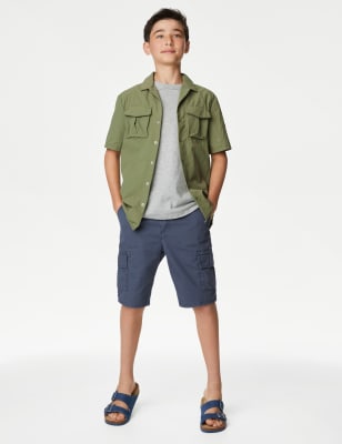 

Boys M&S Collection 2pc Plain Shirt and T-Shirt Set (6-16 Yrs) - Stone, Stone
