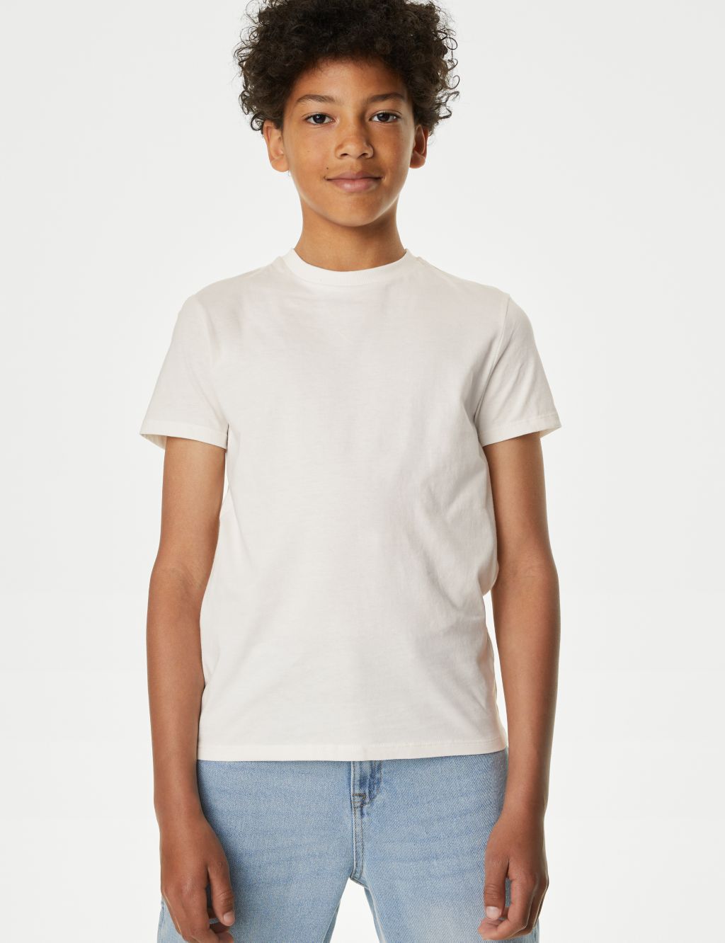 2pc Pure Cotton Shirt & T-Shirt Set (6-16 Yrs) image 4