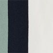 Pure Cotton Striped Half Zip Polo Shirt (6-16 Yrs) - greenmix