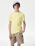 纯棉成衣染色 T 恤（6-16 岁）