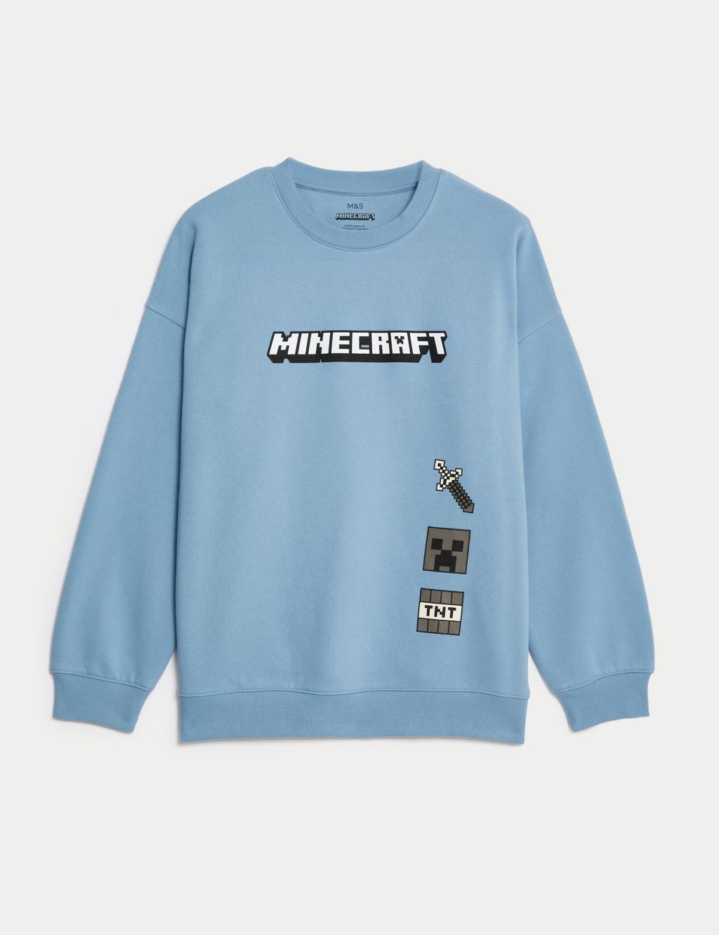 Cotton Rich Minecraft™ Sweatshirt (6-16 Yrs)