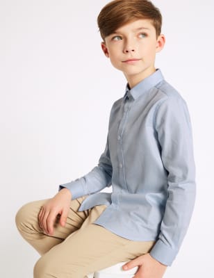 Pure Cotton Shirt (3-16 Years)