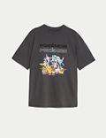 T-shirt 100&nbsp;% coton à motif Pokemon™ (du 6 au 16&nbsp;ans)