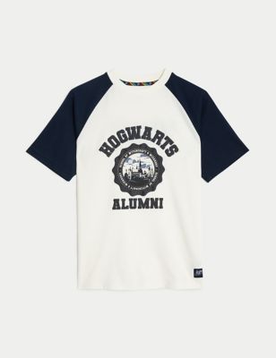 Pure Cotton Harry Potter™ Hogwarts T-Shirt (6-16 Yrs)