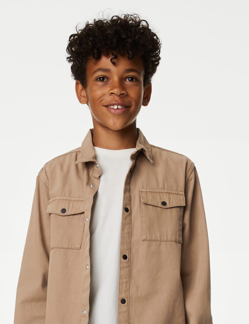 Boys brown top cheap