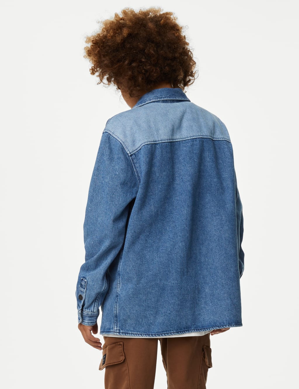 2pc Denim Shirt & T-Shirt Set (6-16 Yrs) image 5