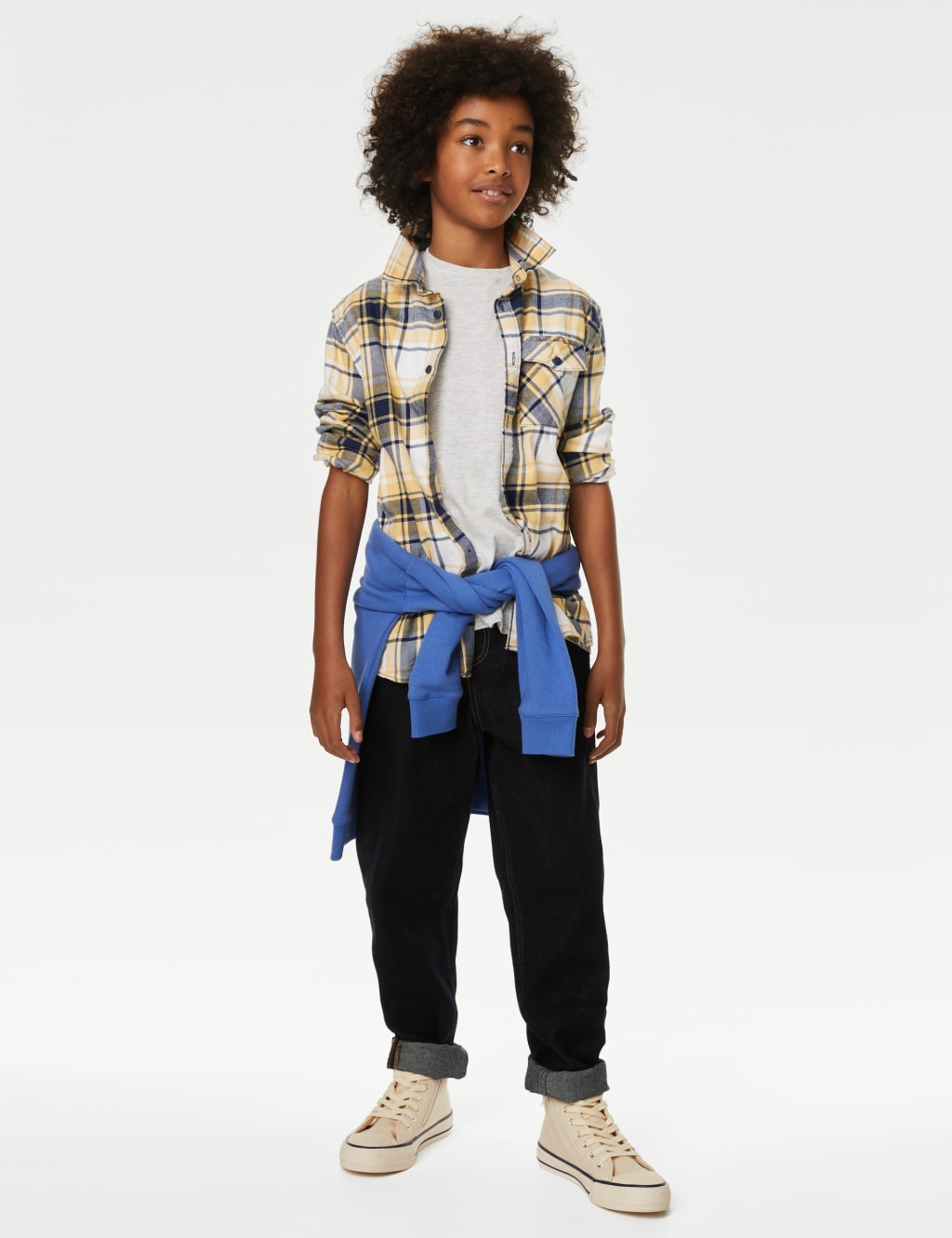 Boys yellow outfit shop