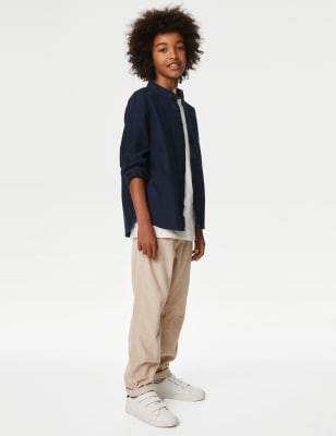 

Boys M&S Collection Pure Cotton Oxford Shirt (6-16 Yrs) - Navy, Navy