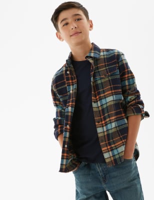 Polo 100 % coton à rayures (du 2 au 8 ans) - Marks & Spencer