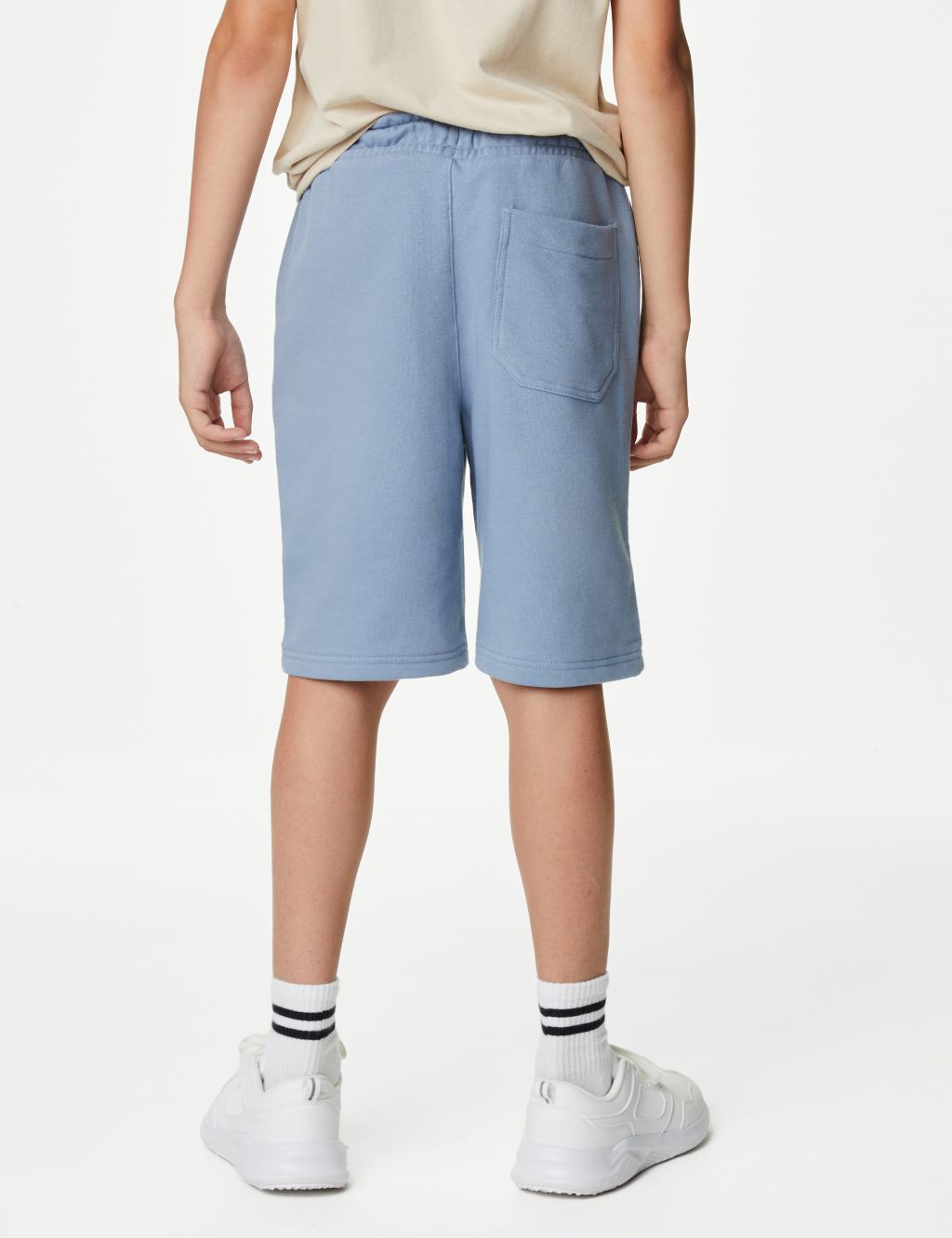 2pk Cotton Rich Shorts (6-16 Yrs) image 4