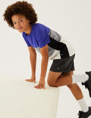 GOODMOVE Short de sport (du 6 au 14 ans) - Black