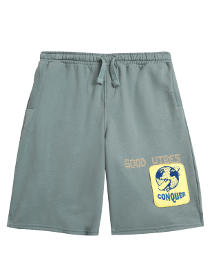 

Boys M&S Collection Cotton Rich Shorts (6-16 Yrs) - Blue, Blue