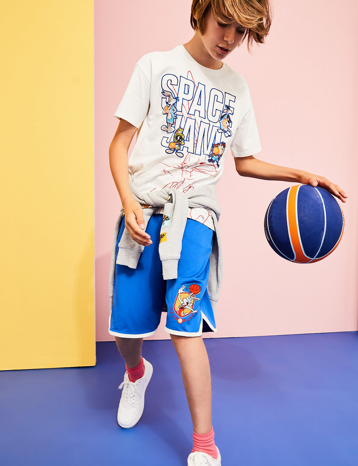 Space Jam: A New Legacy™ Cotton Shorts (6-16 Yrs)