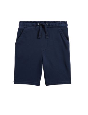 M&S Boys Cotton Rich Shorts (6-16 Yrs)