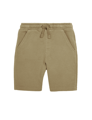 

M&S Collection Shorts mit hohem Baumwollanteil (6-16 J.) - Sage, Sage