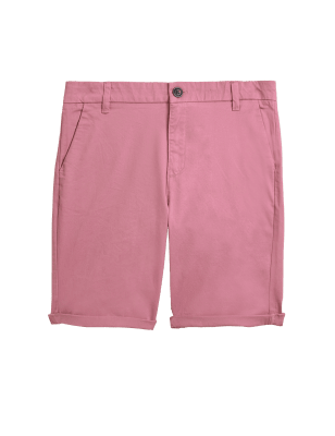 

Boys M&S Collection Cotton Rich Chino Shorts (6-16 Yrs) - Antique Rose, Antique Rose