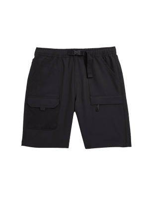 

M&S Collection Cargo-Shorts (6-16 J.) - Black, Black