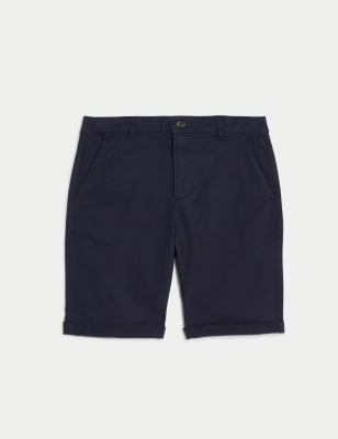 

M&S Collection Chinos cortos de algodón (6-16 años) - Navy, Navy