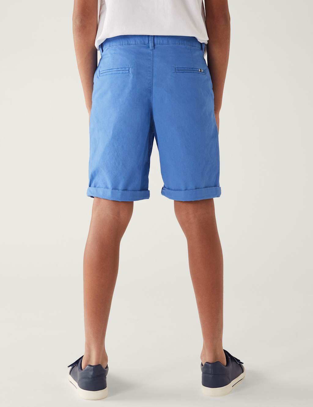Cotton Rich Chino Shorts (6-16 Yrs) image 4