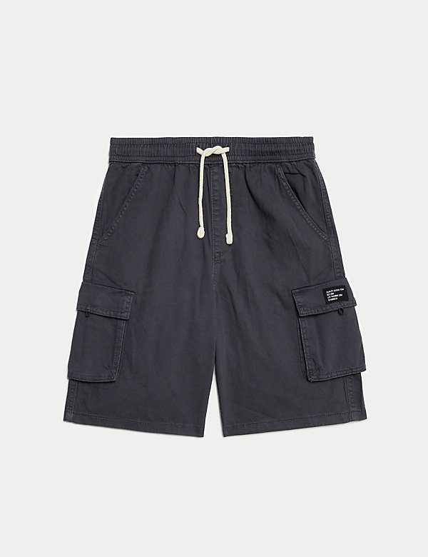 Pure Cotton Cargo Shorts (6-16 Yrs) - KR