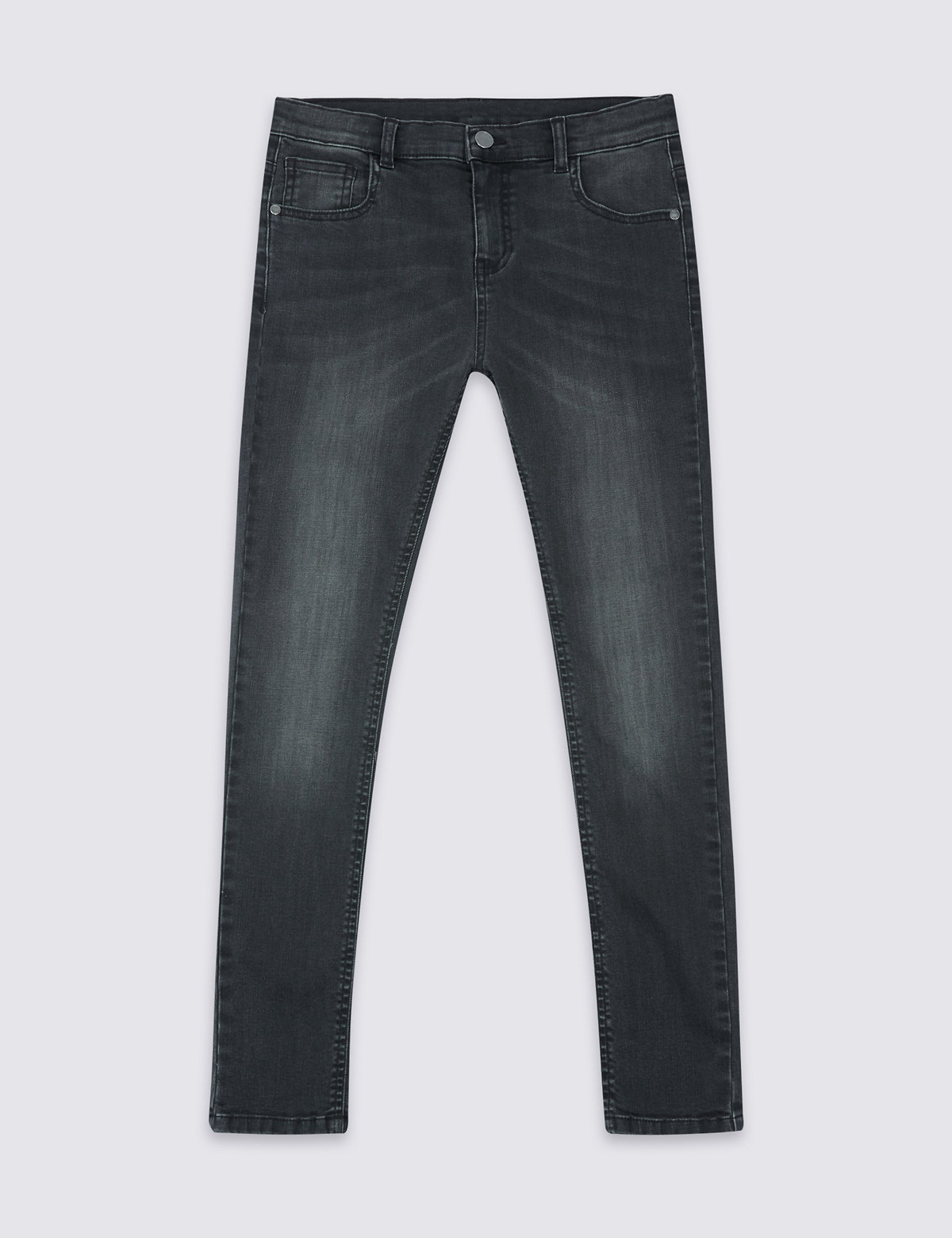 Cotton Skinny Leg Jeans with Stretch (3-14 Years)