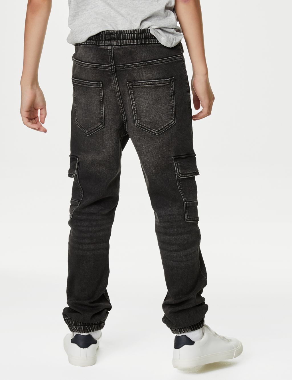 Regular Cotton Rich Jeans (6-16 Yrs) image 5